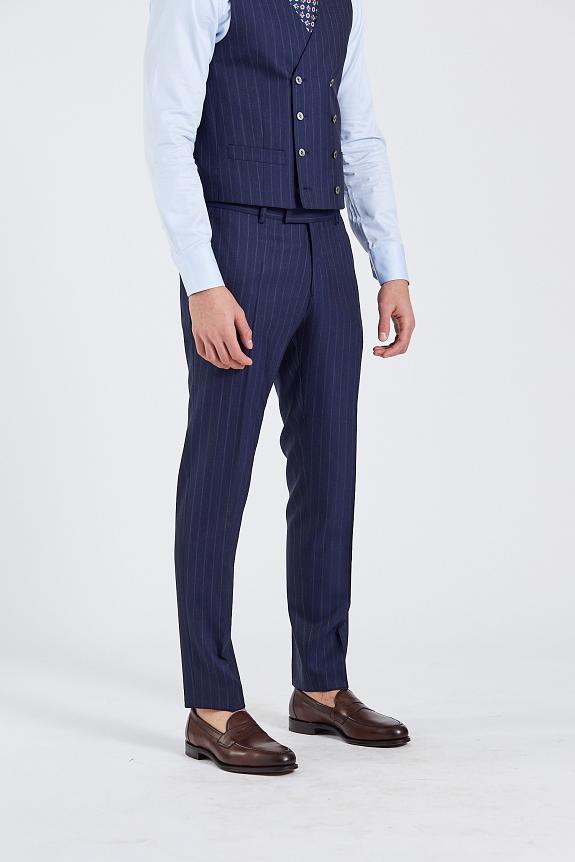 Onesto Palermo Navy Pinstripe-2